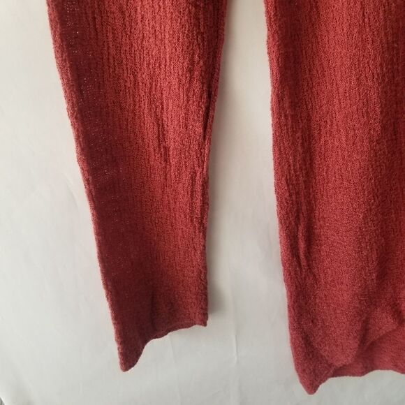 Dark Mauve Pink 100% Organic Linen Tunic. Sz L. - Picture 4 of 11